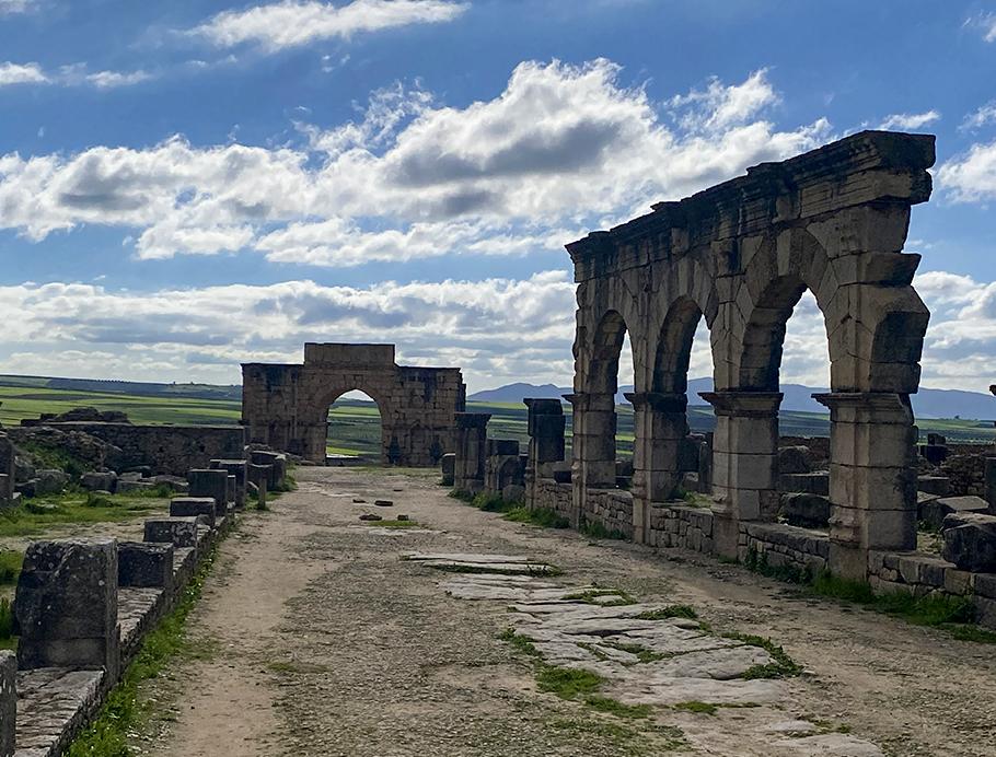 Volubilis, Morocco by James Atwell